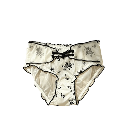 Mesh Culotte met Ruches – Zijdezacht & Speels