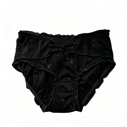 Mesh Culotte met Ruches – Zijdezacht & Speels