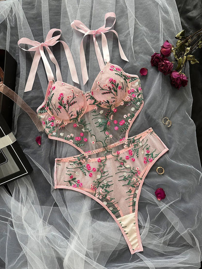 Lingerie Set voor Dames – Kanten Bh & Slip
