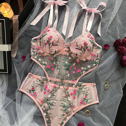 Lingerie Set voor Dames – Kanten Bh & Slip