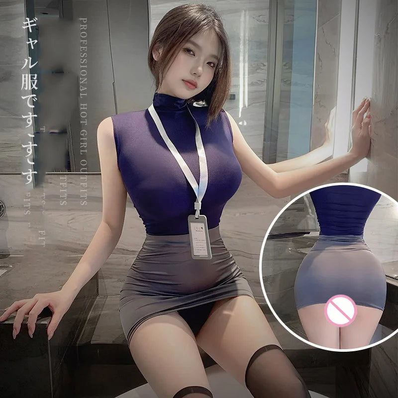 Sexy Rollenspel Kostuum – Stewardess & Secretaresse