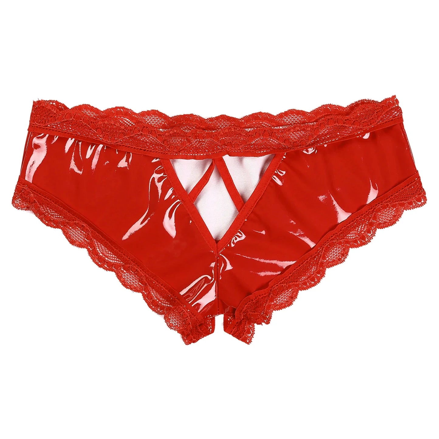 Kanten V-String Slip – Elegant & Gedurfd