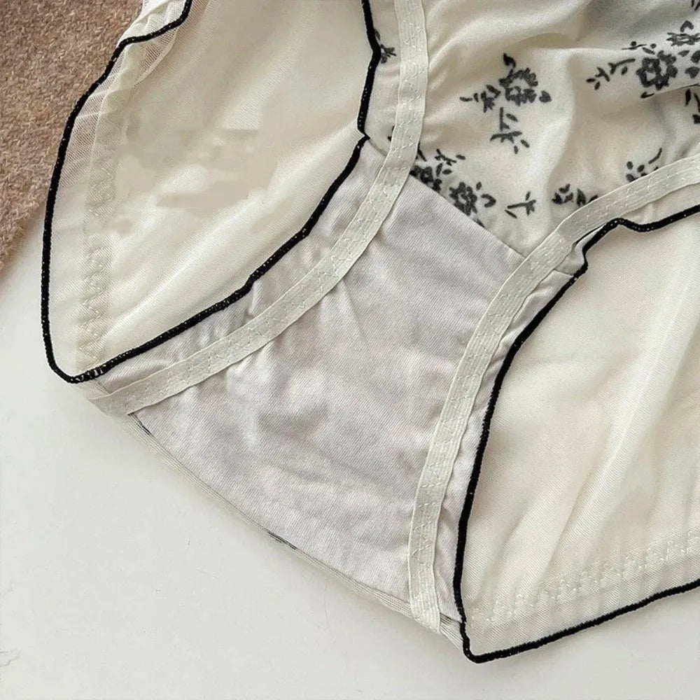 Mesh Culotte met Ruches – Zijdezacht & Speels