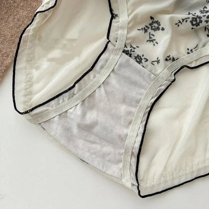 Mesh Culotte met Ruches – Zijdezacht & Speels