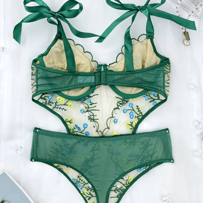 Lingerie Set voor Dames – Kanten Bh & Slip