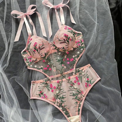 Lingerie Set voor Dames – Kanten Bh & Slip